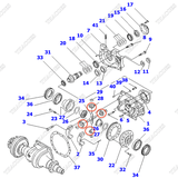 Bánh răng hành tinh 3EB-21-11340; 3EB-21-21340