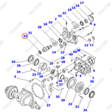 Vòng bi 3EB-14-11451 (trục quả dứa)