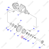 Vòng bi moay ơ 06002-32213 (ngoài)