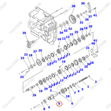 Trục bánh răng 3EB-14-53210
