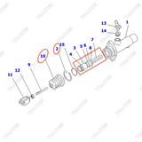 Bộ phớt cuppen côn trên 30B-36-12880