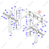 Cầu sau 3EB-24-52114UA; 3EB-24-52112YA; 3EB-24-52112UA