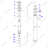 (3m-3,7m) Bạc dẫn hướng 30B-63-11190