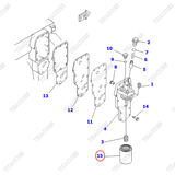 Lọc nhớt động cơ 6735-51-5143, 6735-51-5142, 12403-88H1, 6735-51-5140, 6735-51-5141