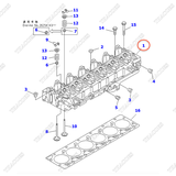 Mặt máy 6734-11-1012, 6734-11-1011, 6734-11-1010