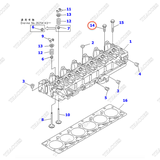 Bulong mặt máy 6732-11-1610 (6c)