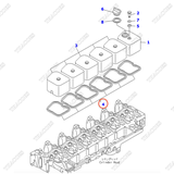 Gioăng nắp dàn cò 6732-11-8181, 6732-11-8180
