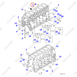 Bộ gioăng đại tu dưới 6734-K2-1100