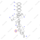 Bạc biên 6732-31-3410, 6732-31-3411, 6754-31-3410 (6 cặp)