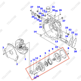 Bơm số 30B-13-11200, 30B-13-11200, YQXF30-3000, 30A-13-11150, DC7347911610