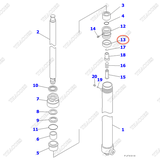 (Sau phải) Vòng dẫn hướng 3EB-M2-21660