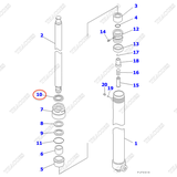 (Sau phải) Phớt bụi 34B-63-26150