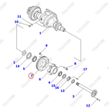 Trống phanh 3EB-21-42230; 3EB-21-42210