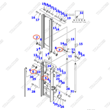 Vòng bi nâng hạ 37B-9AF-6110 (S)