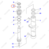 (Trước) Phớt cổ 30B-63-11410 (K30)