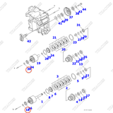 (Kit K6) Xéc măng ly hợp 3EB-15-51360 (Bộ 5 cái)