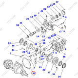 Gioăng dầu 3EB-21-52140 (K3)
