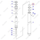 (Sau, R=L) Căn đệm 30B-63-11720 (K25) (3,7m-6m)