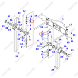 Vòng bi tỳ 3EB-24-52460 (K27)