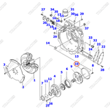 (AT) Oring 30B-13-11150; 3EB-13-22443, DC81431A4700 (K21) (bơm số)