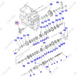 Trục khớp nối các đăng số 3EB-15-53251 (phần số)