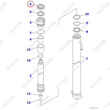 (4m-6m) Phớt bụi 34B-63-17830 (K24)