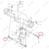 Khớp nối cầu rotuyn 3EB-24-21410; 3EB-24-21411