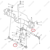 (GB) Thanh nối rotuyn lái 3EB-24-21250