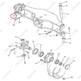 Khớp lái phải 3EB-24-21232; 3EB-24-21231; 3EB-24-21232
