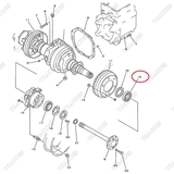 Vòng bi moay ơ 316-22-21250