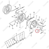 Lò xo hồi guốc phanh 34B-30-14351