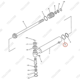 Phớt piston 3EB-64-11630; JP23121-05603 (kit)
