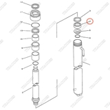 Phớt piston 3EB-63-16140 (Kit) (2T2L)