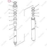 Phớt bụi 34B-63-26150 (Kit) (2T2L)