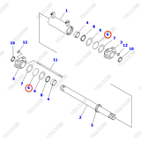 (K9) Vòng đệm oring ON96751-03070