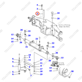(GB) Trục ắc giữa 3EB-24-32350