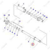 (K9) Phớt piston ON43556-07563