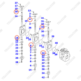 Vòng đệm oring 30A-61-11150; 54960-15220, 30A-61-11150, KB21001-00689;