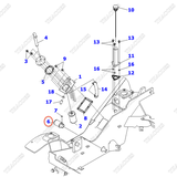 Lọc dầu thủy lực hút 34B-66-15180; 3EB-K6-01010