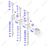 Vòng đệm oring 30A-61-11750
