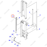 Xích nâng hạ 37D-737-1210 (BL846)