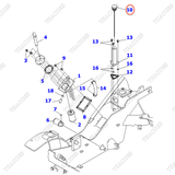 Que thăm dầu 37B-1PB-4040 (lọc thở)