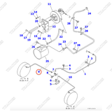 Ống dầu phải 3FD-38-21120
