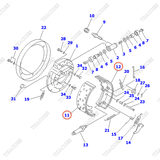 Bộ guốc phanh 3FD-30-22110; 3FD-30-22510; 3FD-30-22120; 3FD-30-22520