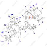 Lò xo phanh 3ED-31-41150