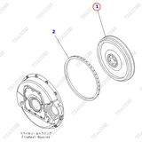 Bánh đà 6206-31-4142, 6206-31-4133