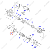 Vỏ đề KD0-23200-0460 (Stator)