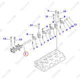 Trục dàn cò 6202-43-5200, 6202-43-5201