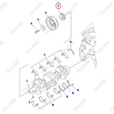 Bánh răng trục cơ 6204-33-1220