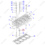 (Std) Xie xupap xả 6204-11-1440 (4 cái)